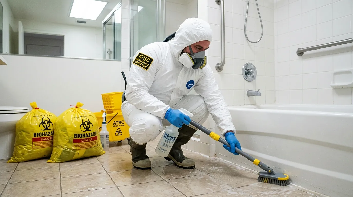 Decontamination equipment deployed for Blood Cleanup in Kerman